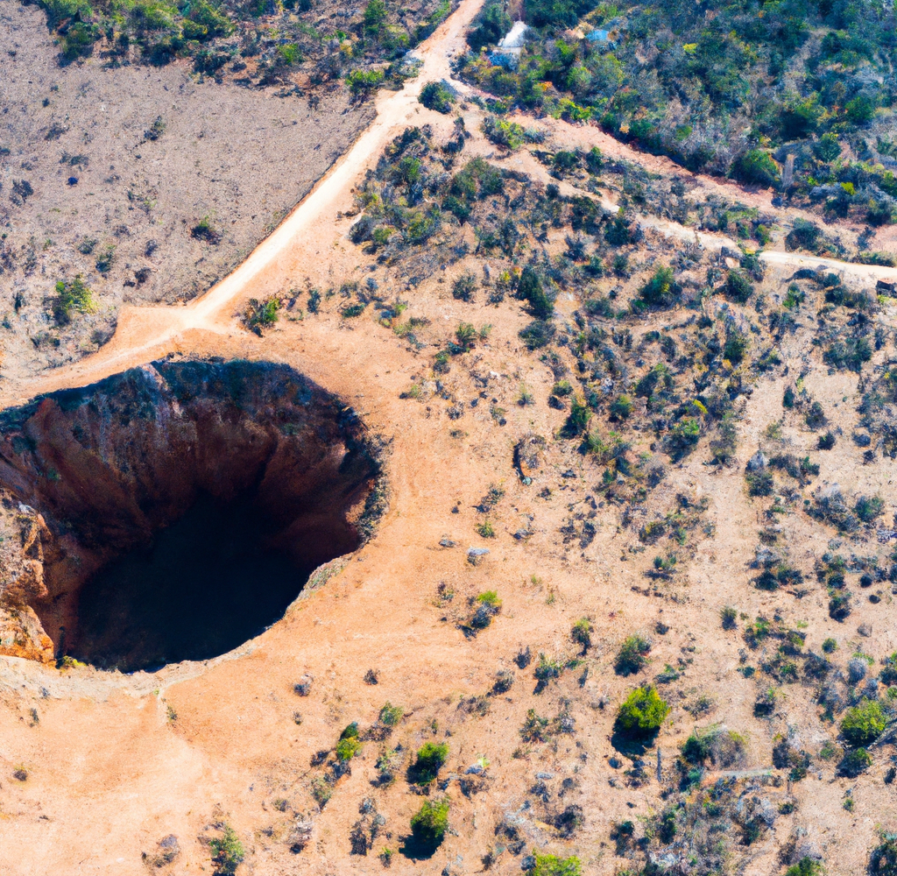 Top 10 Most Fascinating Sinkholes! Fact Frenzy